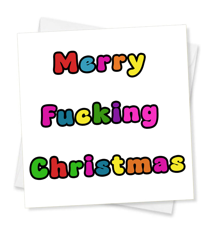 Merry Fucking Christmas, Christmas Card