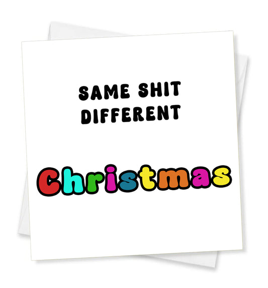 Same Shit Different Christmas, Christmas Card