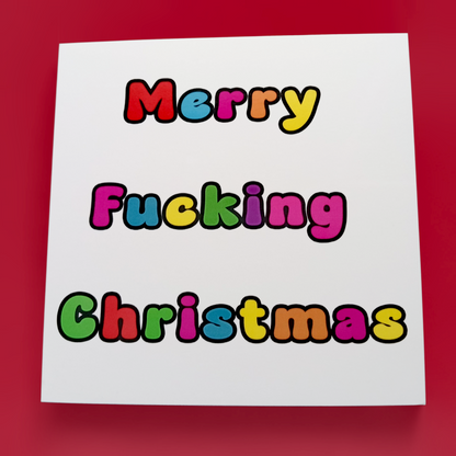 Merry Fucking Christmas, Christmas Card
