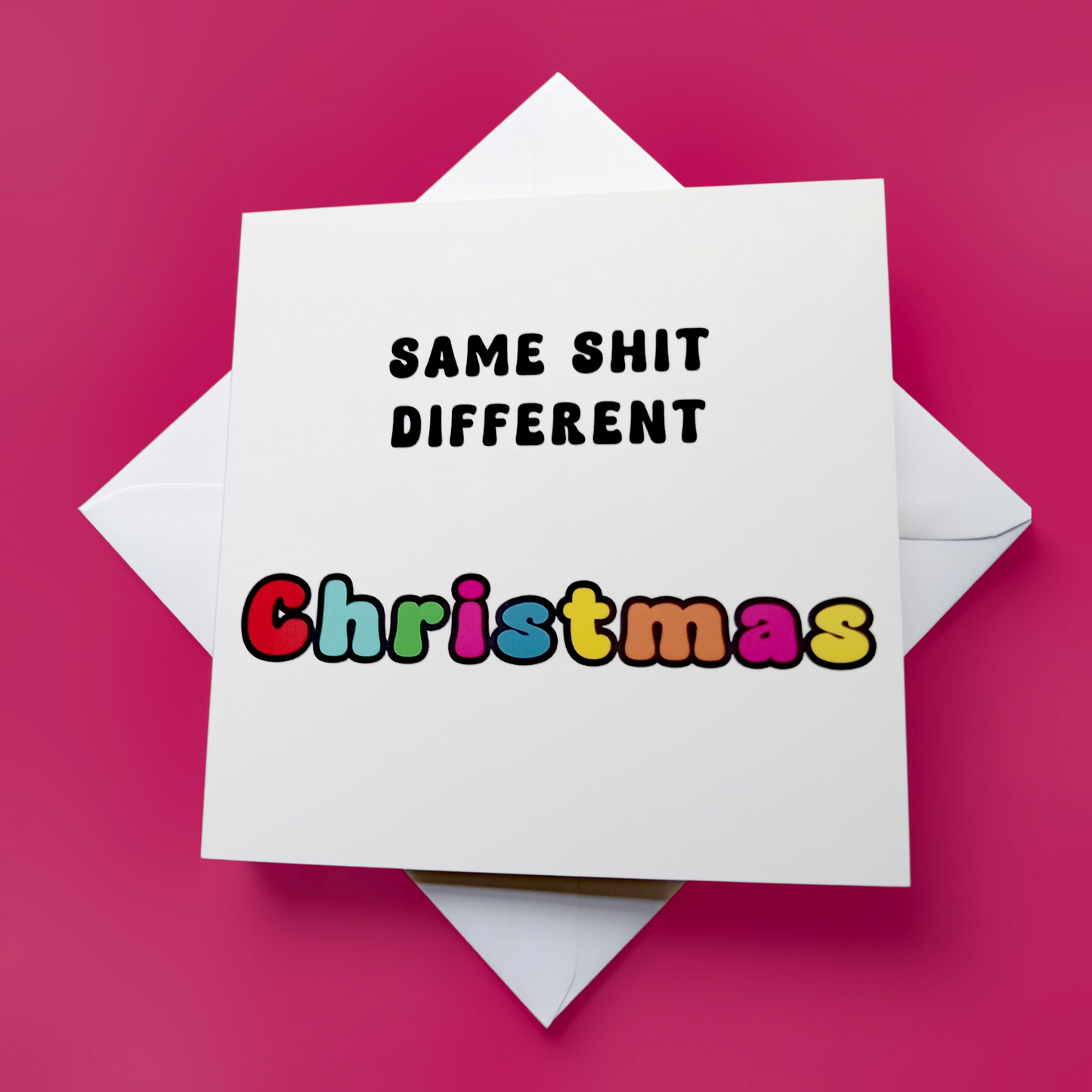 Same Shit Different Christmas, Christmas Card