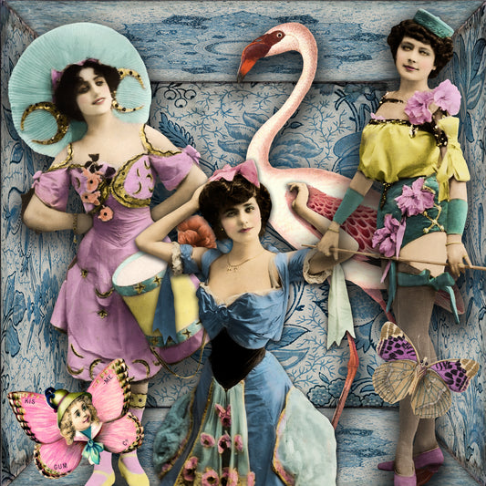 'The Circus Is Coming' Art Greeting Card