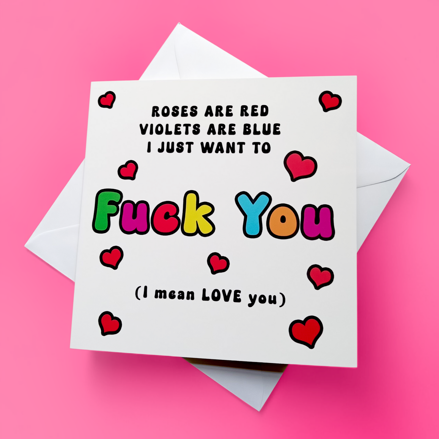 Valentine - Roses are Red, Valentine Card